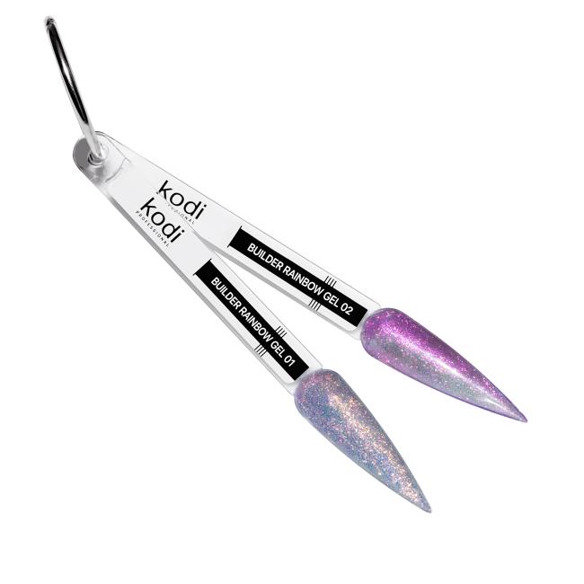 Палитра моделирующий гель Rainbow Gel (2 типсы)